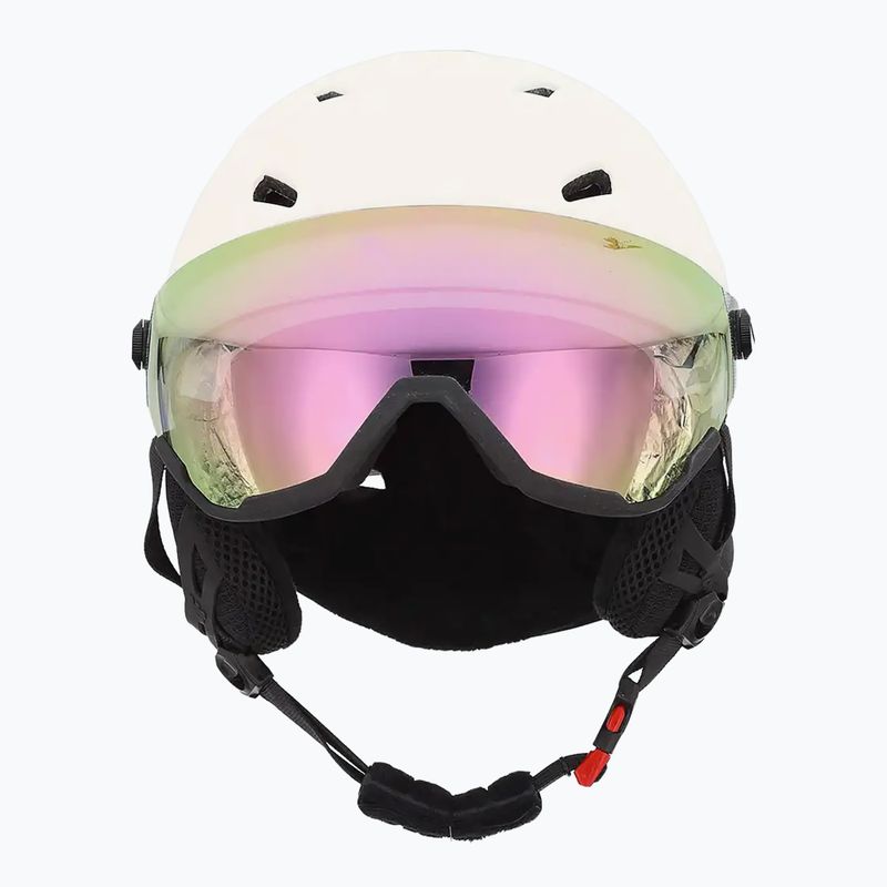 Lyžiarska prilba 4F U131 off white 2