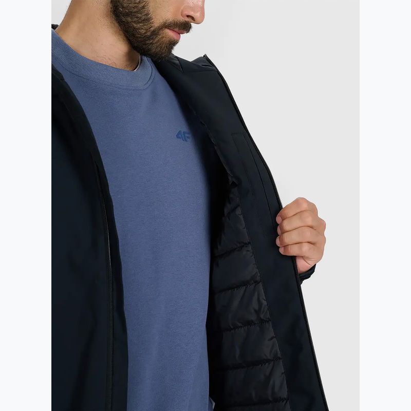 Pánska lyžiarska bunda 4F M0787 deep black 11