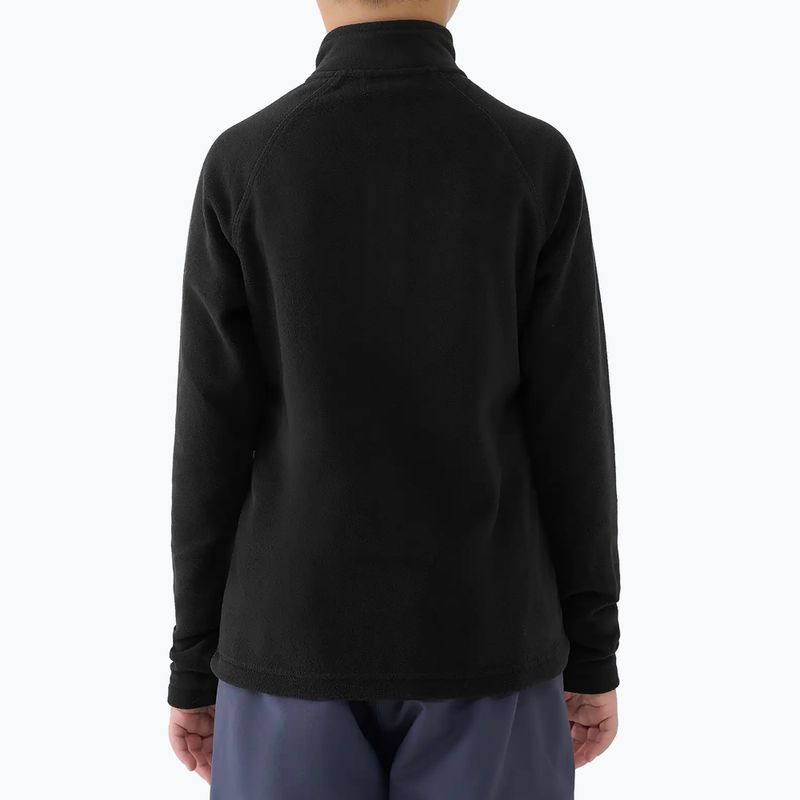 Detská fleecová mikina 4F M058 deep black 2