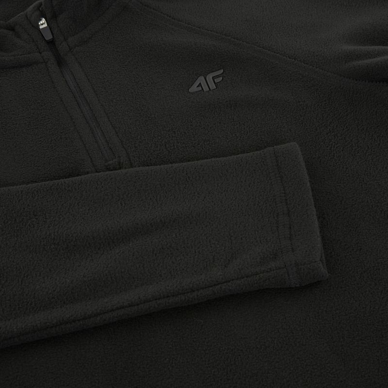 Detská fleecová mikina 4F M058 deep black 5