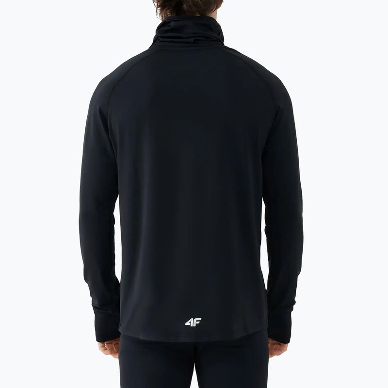 Pánske termo tričko longsleeve 4F M089 deep black 2