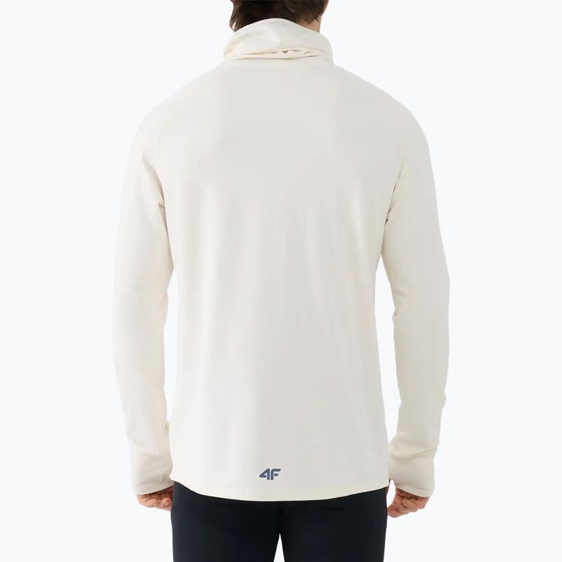 Pánska termoakčná mikina 4F M089 broken off white 2