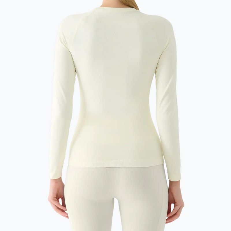 Dámske termo tričko longsleeve 4F F220 cream 2