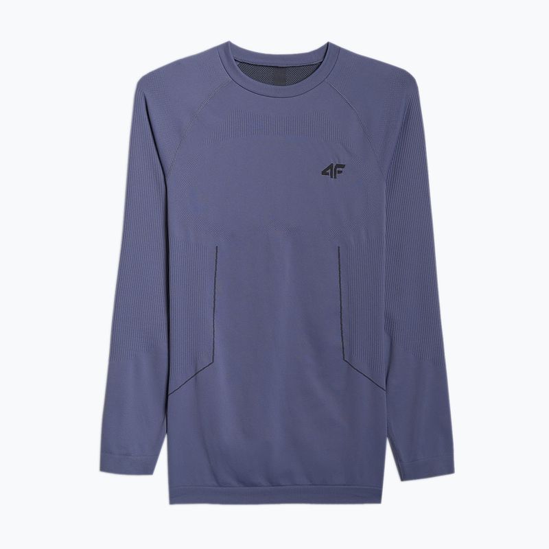Pánska termoakčná mikina 4F M233 denim
