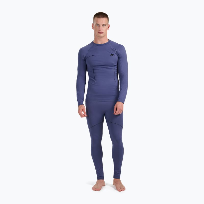 Pánske termo nohavice 4F M234 denim 4