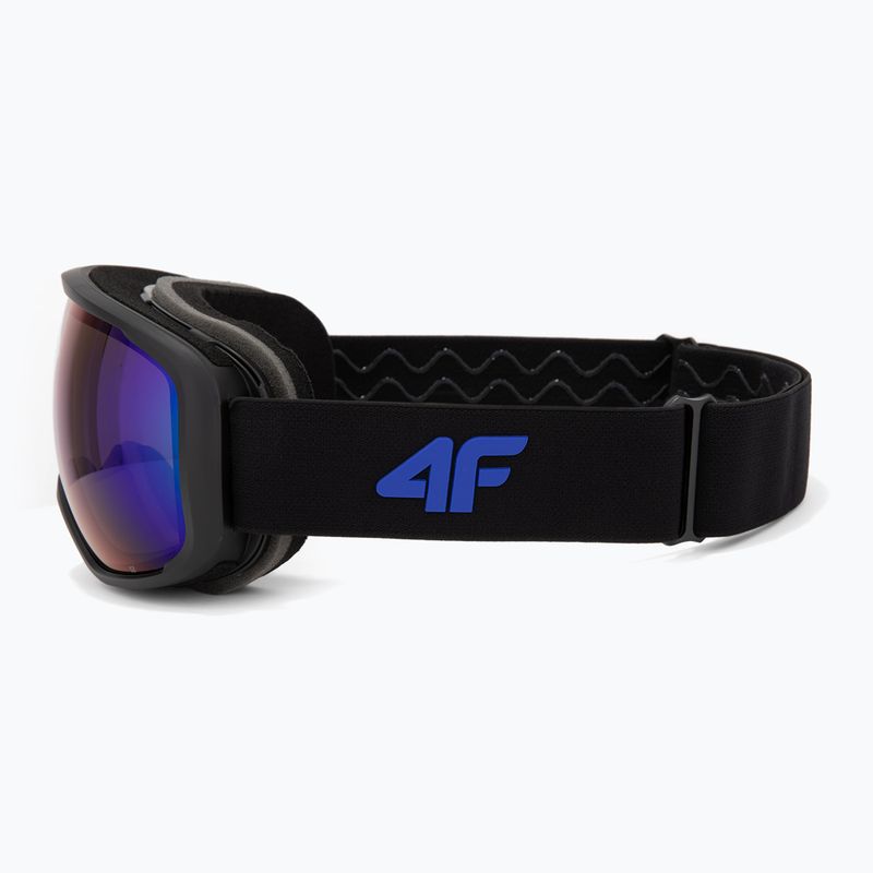 Lyžiarske okuliare 4F U067 deep black 4