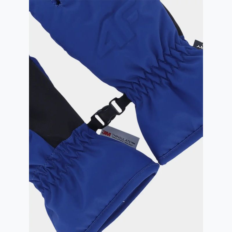 Detské lyžiarske rukavice 4F Fnk U190 cobalt 2