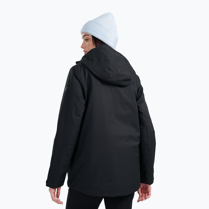 Dámska lyžiarska bunda 4F F0956 deep black 2