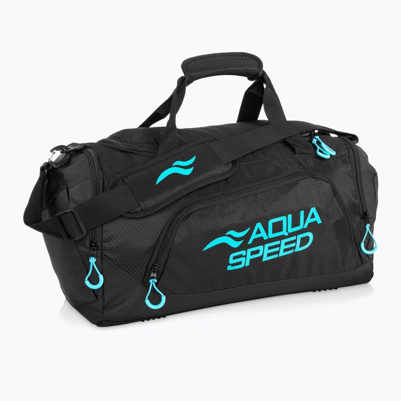 Tréningová taška AQUA-SPEED 35 l čierna/modrá