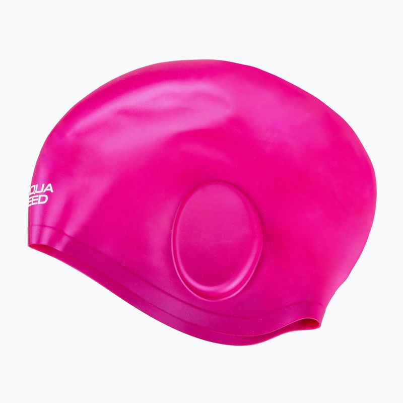 AQUA-SPEED Plavecká čiapka do uší Volume pink 2