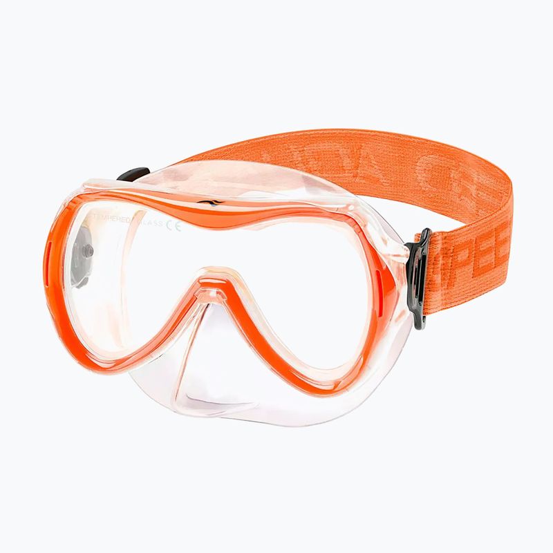 Detský set na potápanie AQUA-SPEED Alize FS + Samos + Mesh orange 4