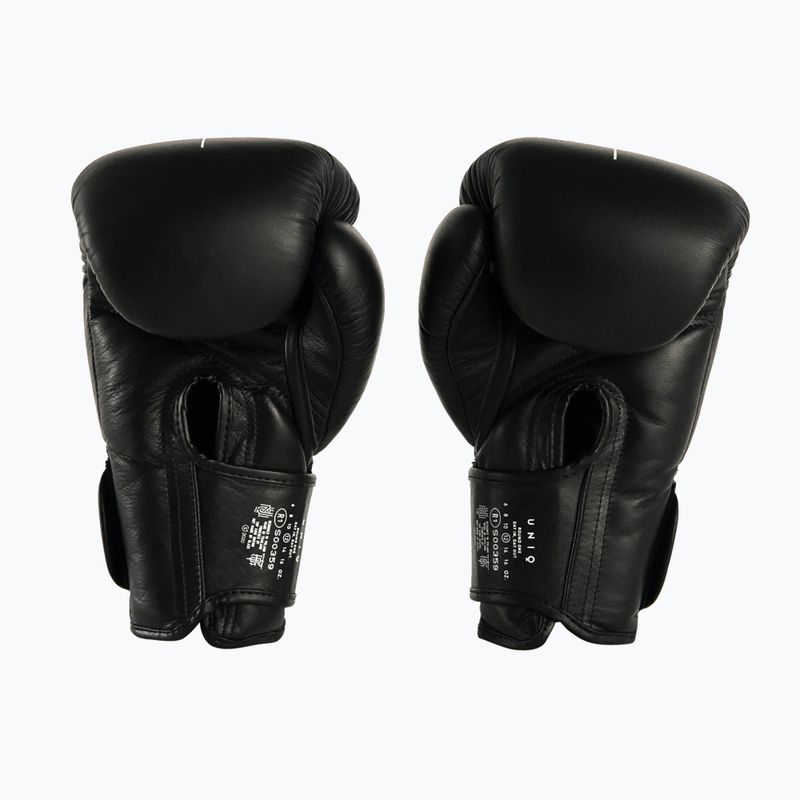 Boxerské rukavice UNIQ Velcro technical black 2