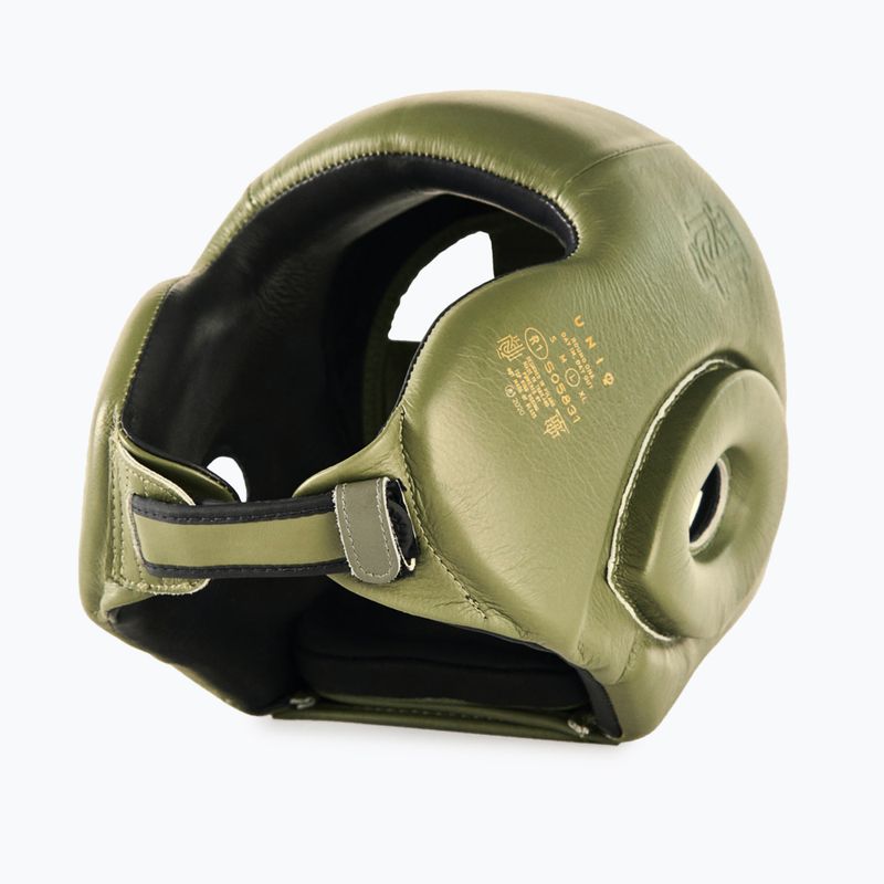 Boxerská prilba UNIQ Competition classic khaki 4