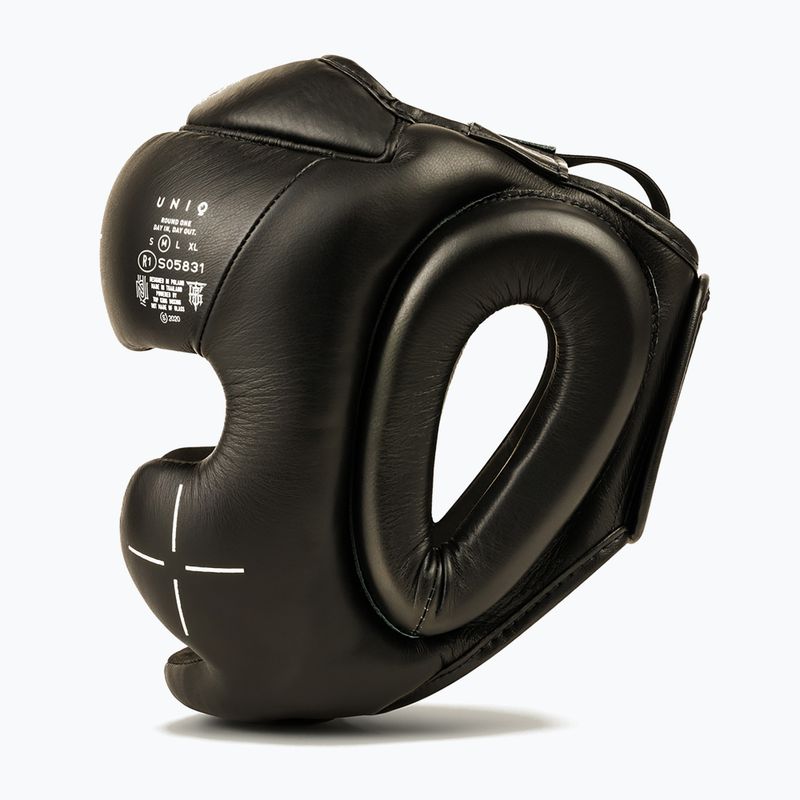 Boxerská prilba UNIQ Full Coverage technical black 2