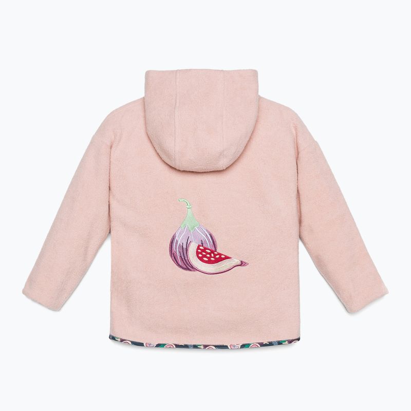Detská fleecová mikina KID STORY Teddy dusty pink 2