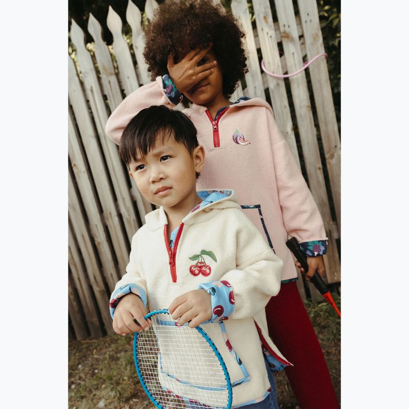 Detská fleecová mikina KID STORY Teddy vanilla cream 9