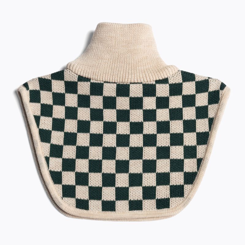 Nákrčník detský KID STORY snood Merino green chessboard 2