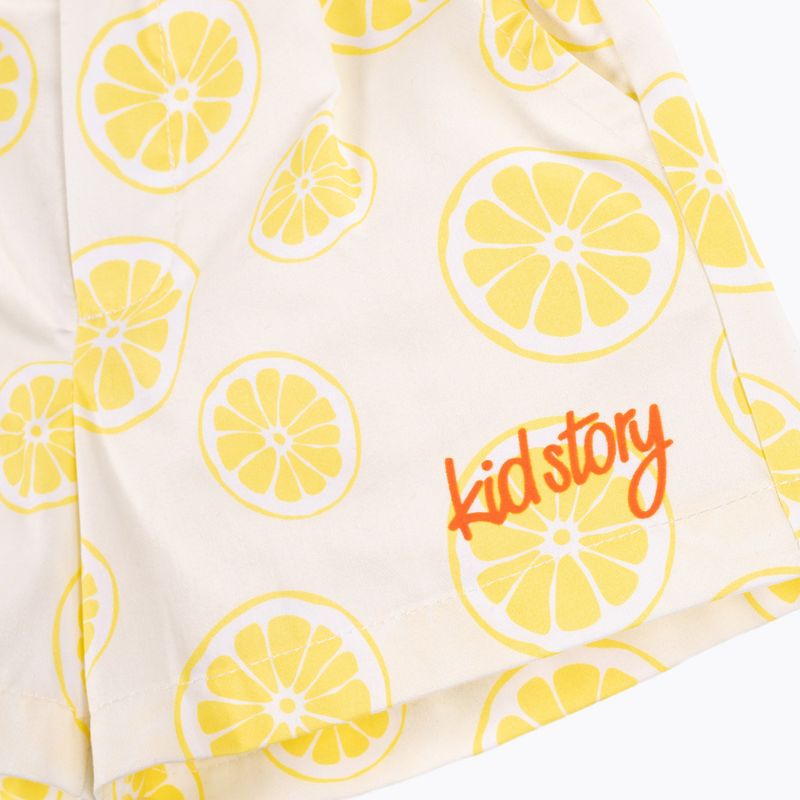 Detský komplet KID STORY Koszula i Spodenki lime paradise 10