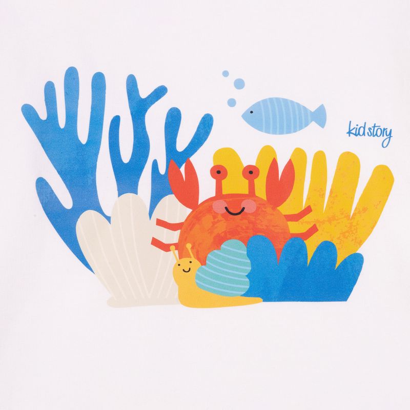 Detské tričko KID STORY Organická bavlna underwater world 3