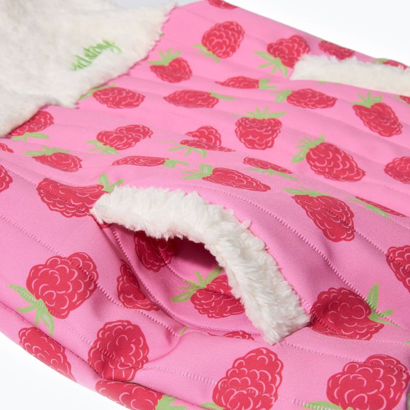 Detská vesta KID STORY Teddy raspberry blush 5