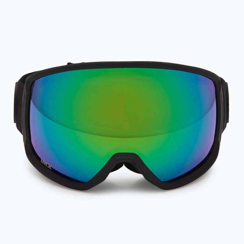 Lyžiarske okuliare IMX Peak black matt/black/green iridium/brown 2