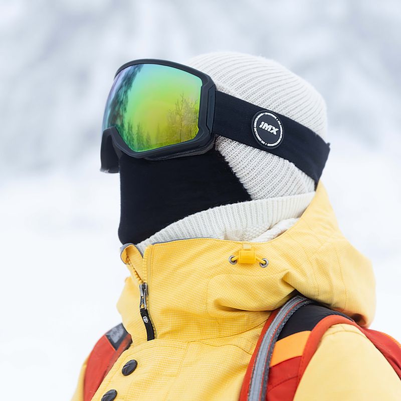 Lyžiarske okuliare IMX Peak black matt/black/green iridium/brown 5