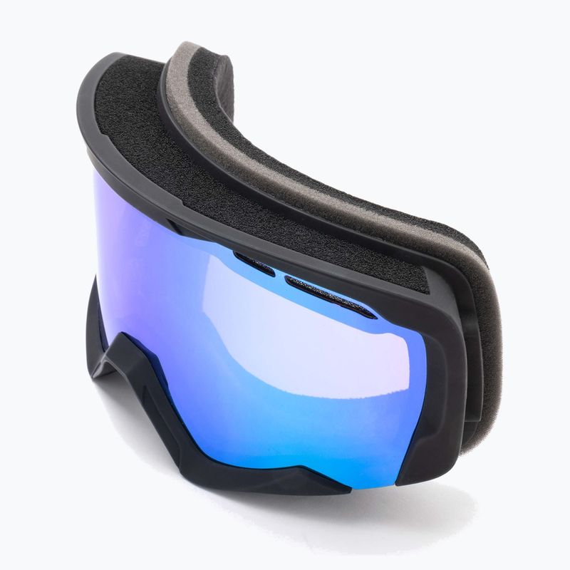 Lyžiarske okuliare IMX Snow matt black/black/green iridium/brown 8