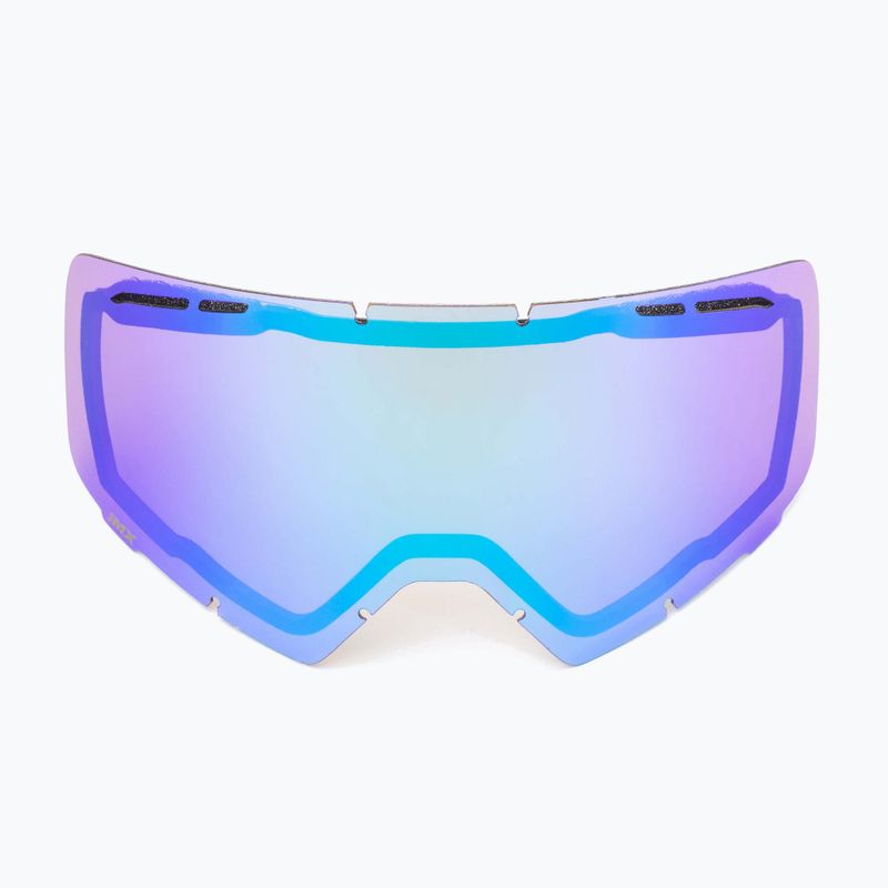 Lyžiarske okuliare IMX Snow matt black/black/green iridium/brown 13