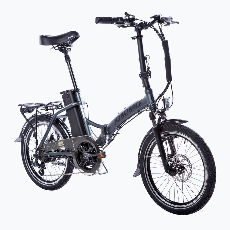 JOBOBIKE Sam 36V 13Ah 468Wh elektrický bicykel šedý 2
