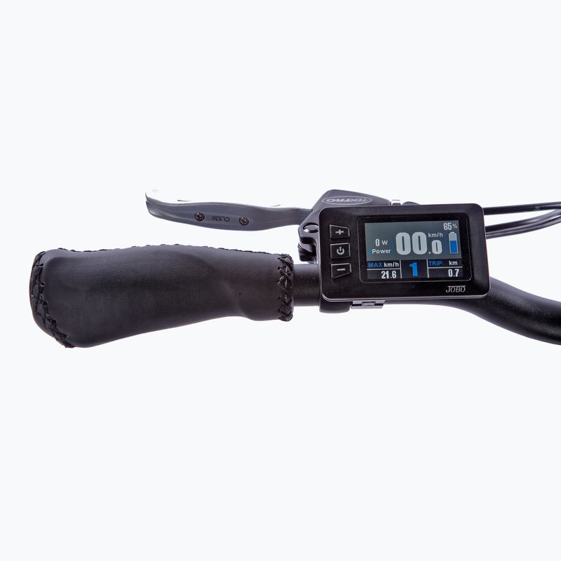 JOBOBIKE Sam 36V 13Ah 468Wh elektrický bicykel šedý 6