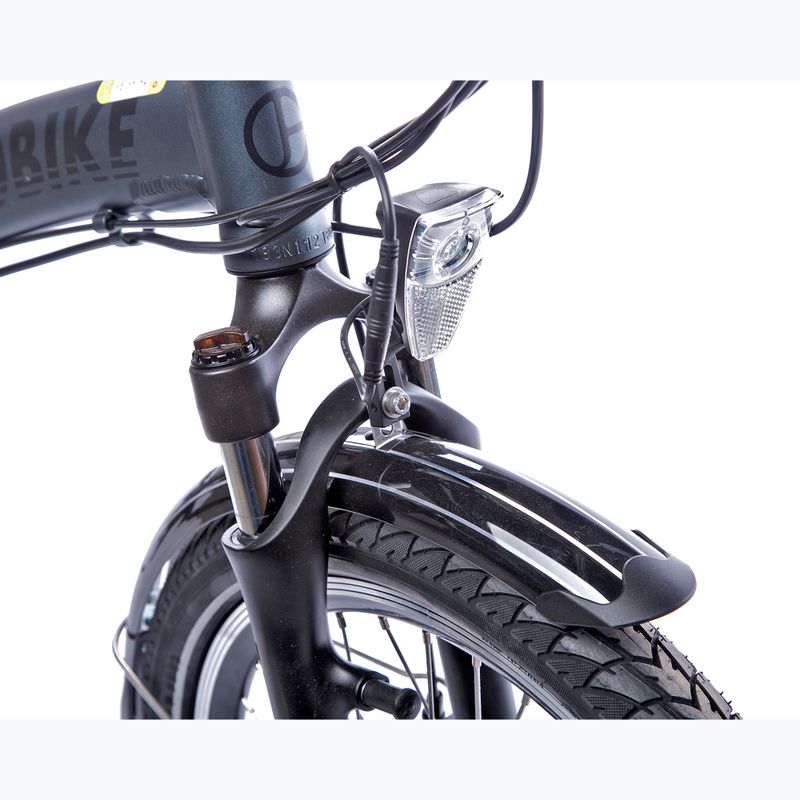 JOBOBIKE Sam 36V 13Ah 468Wh elektrický bicykel šedý 9