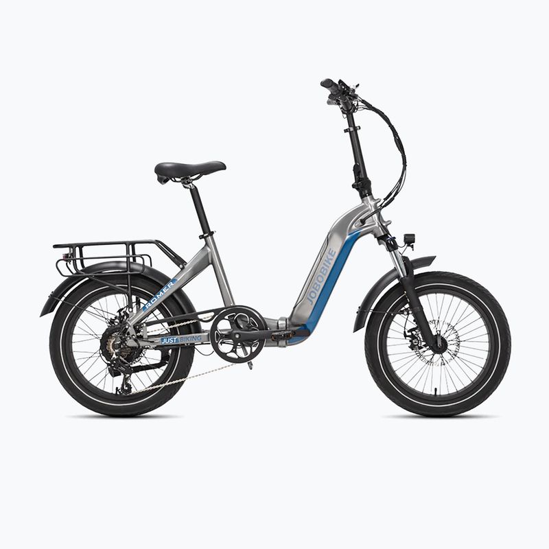 JOBOBIKE Romer 48V 14Ah sivý elektrický bicykel