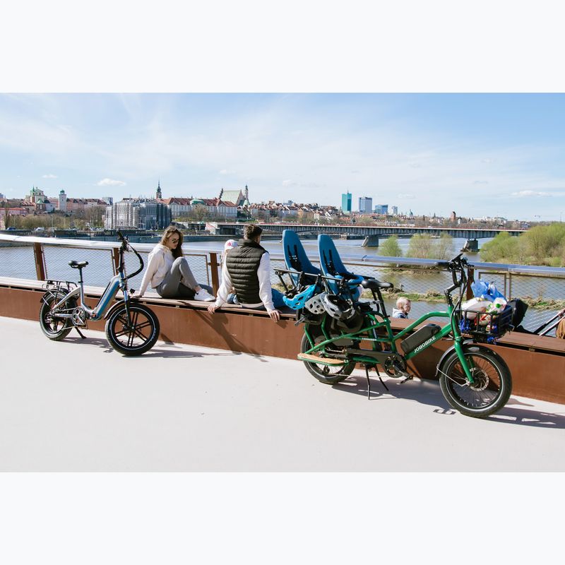 JOBOBIKE Romer 48V 14Ah sivý elektrický bicykel 8