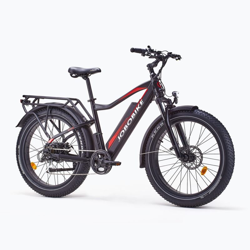 Elektrický bicykel JOBOBIKE Robin 48V 15Ah čierny 2
