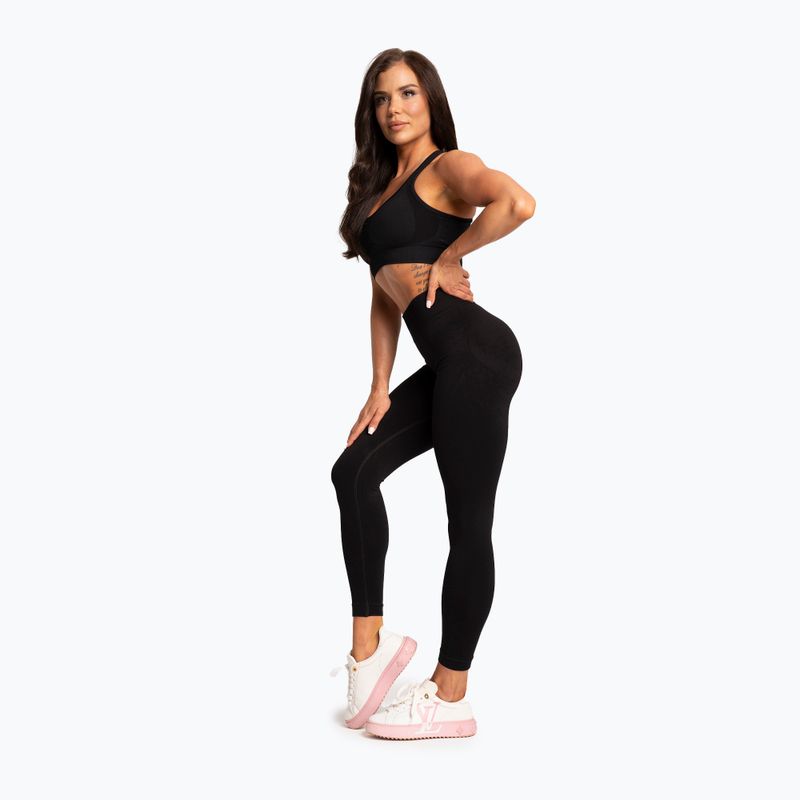 Dámske legíny Gym Glamour Basic Scrunch black 5