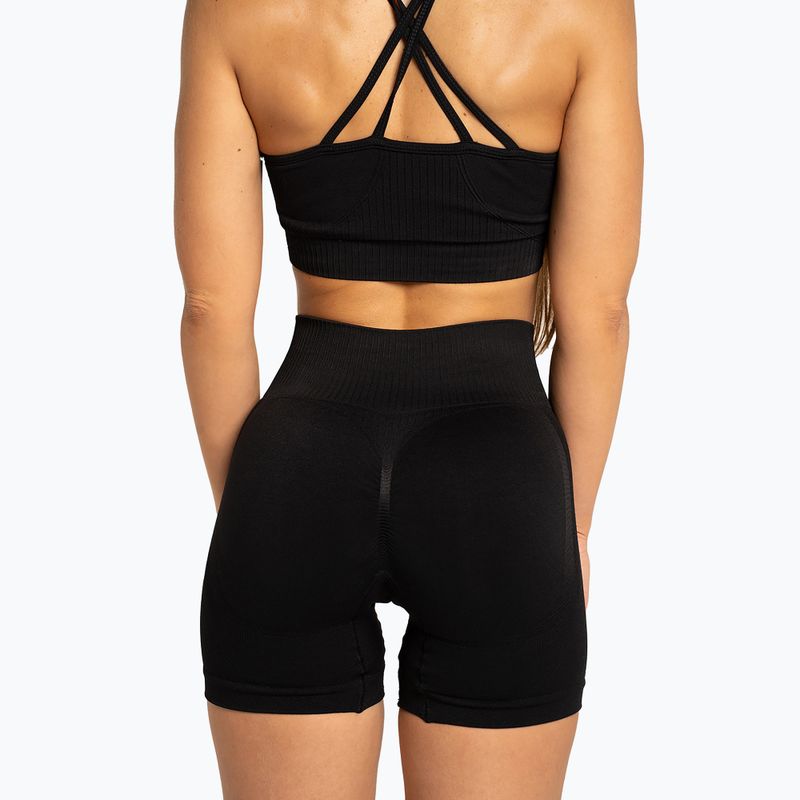 Dámske tréningové šortky Gym Glamour Push Up 2.0 black 4