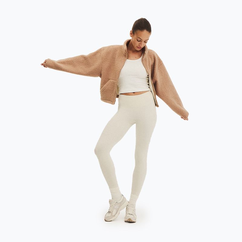 Dámsky flísový top JOYINME Explore carmel beige 2