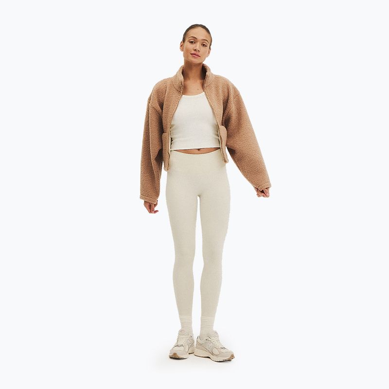 Dámsky flísový top JOYINME Explore carmel beige 4
