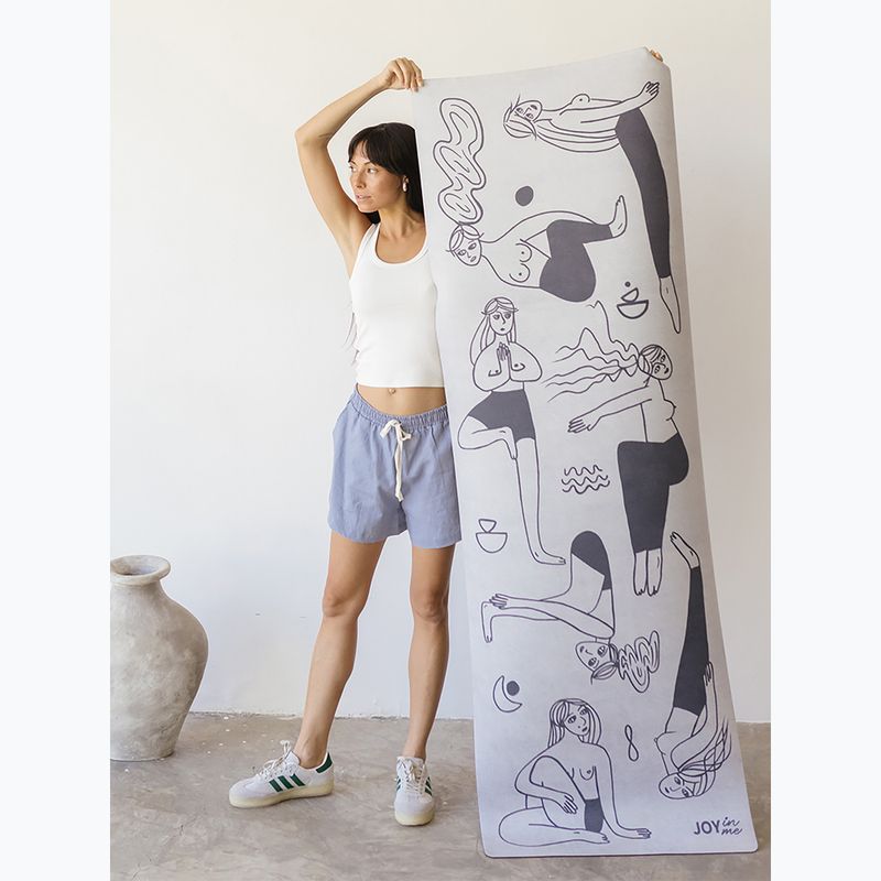 Podložka na jogu  JOYINME Flow Coated 3 mm sisterhood 4