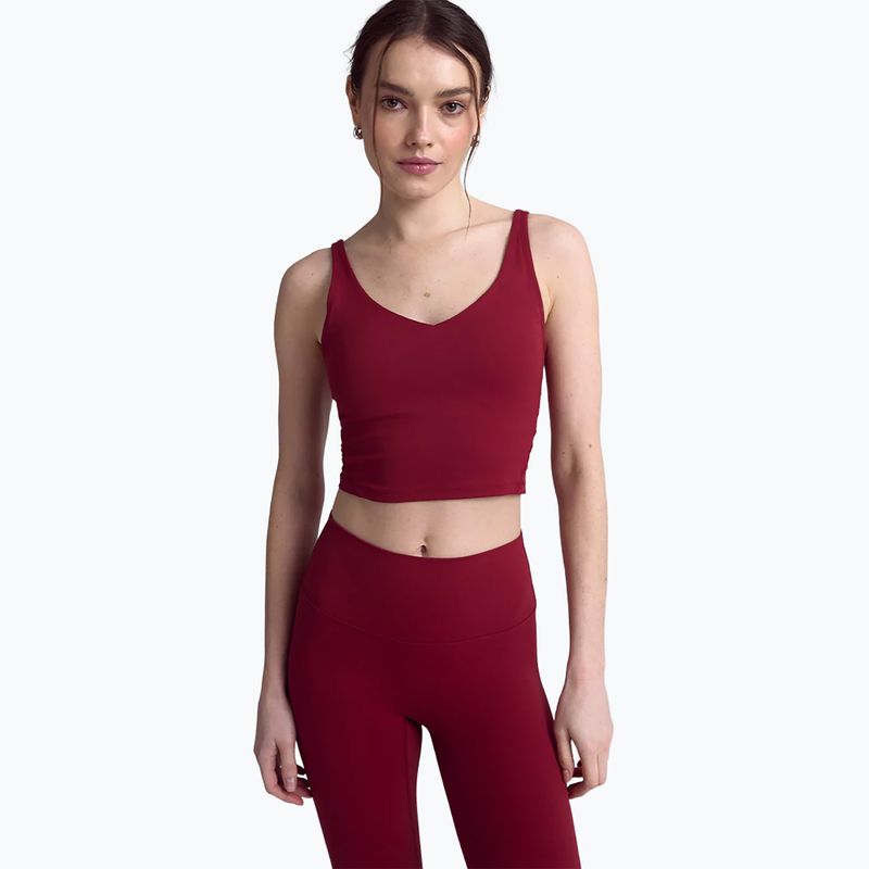 Dámsky top na jogu JOYINME Grace red wine