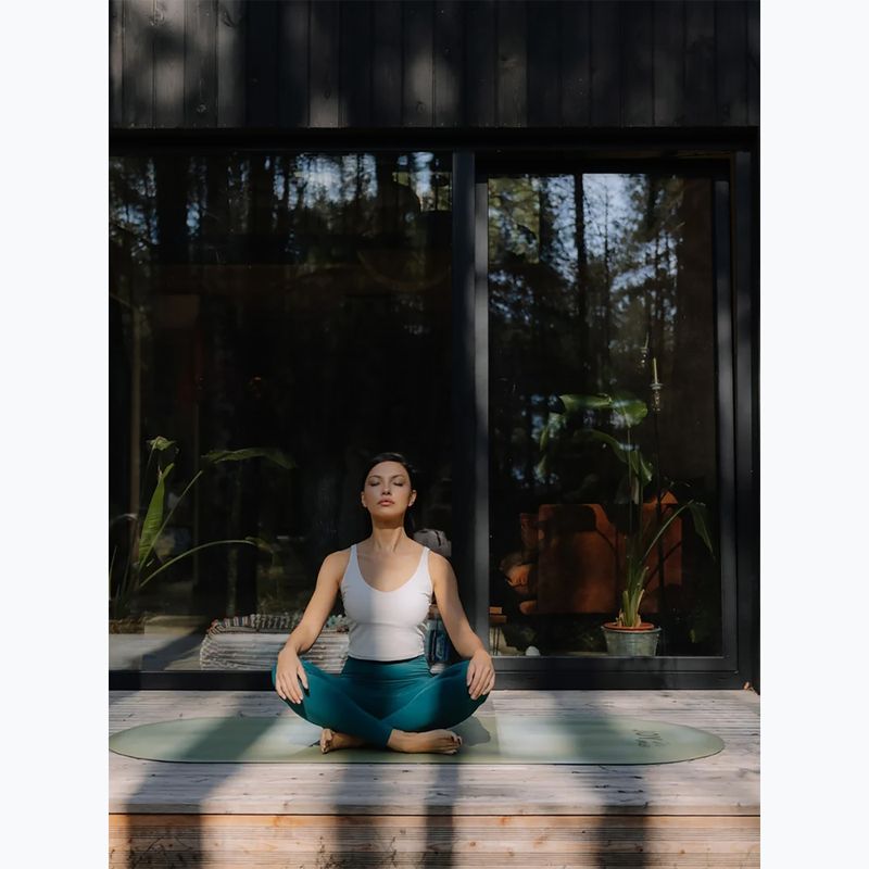 Dámske legíny na jogu JoyInMe Oneness Ease 7/8 black green 4