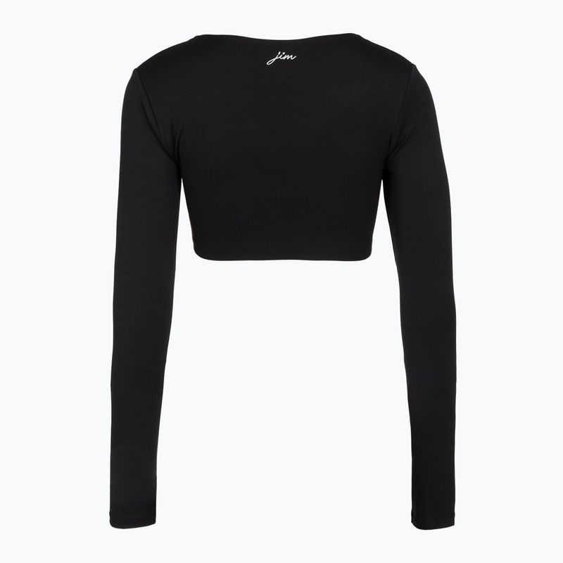 Dámsky top na jogu JoyInMe Core Crop Top black 2