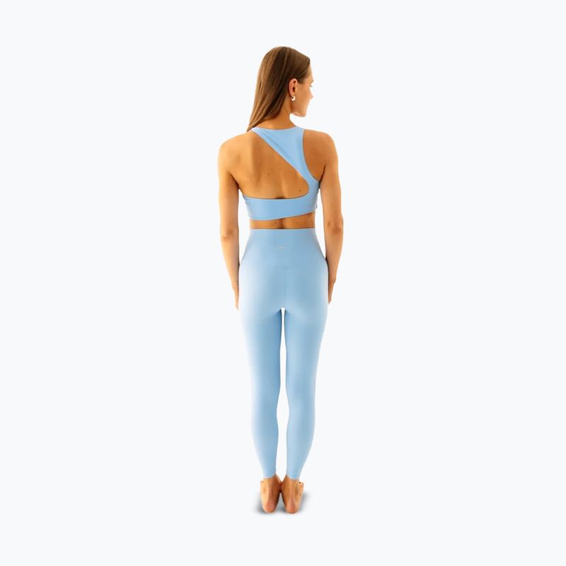 Dámske legíny na jogu JoyInMe Oneness Yoga 7/8 blue chia 3