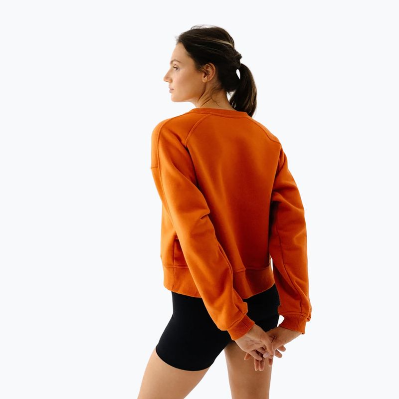 Dámska fleecová mikina JoyInMe Classic Pullover pumpkin spice 2