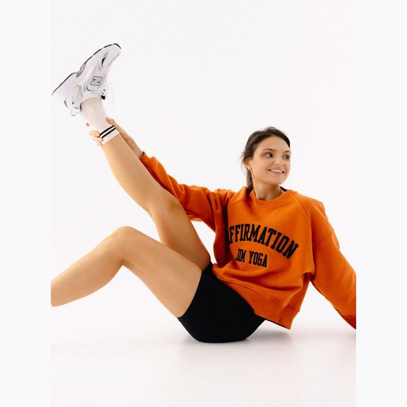 Dámska fleecová mikina JoyInMe Classic Pullover pumpkin spice 5