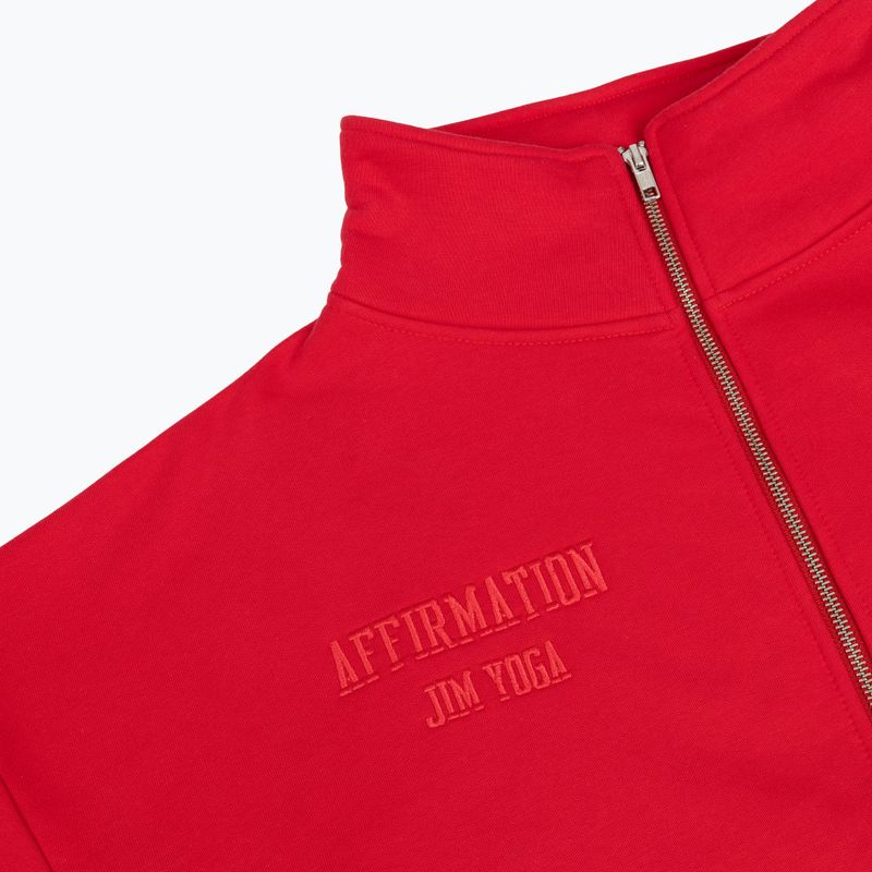 Dámska fleecová mikina JoyInMe Zip Flow Sweatshirt berry crash 3