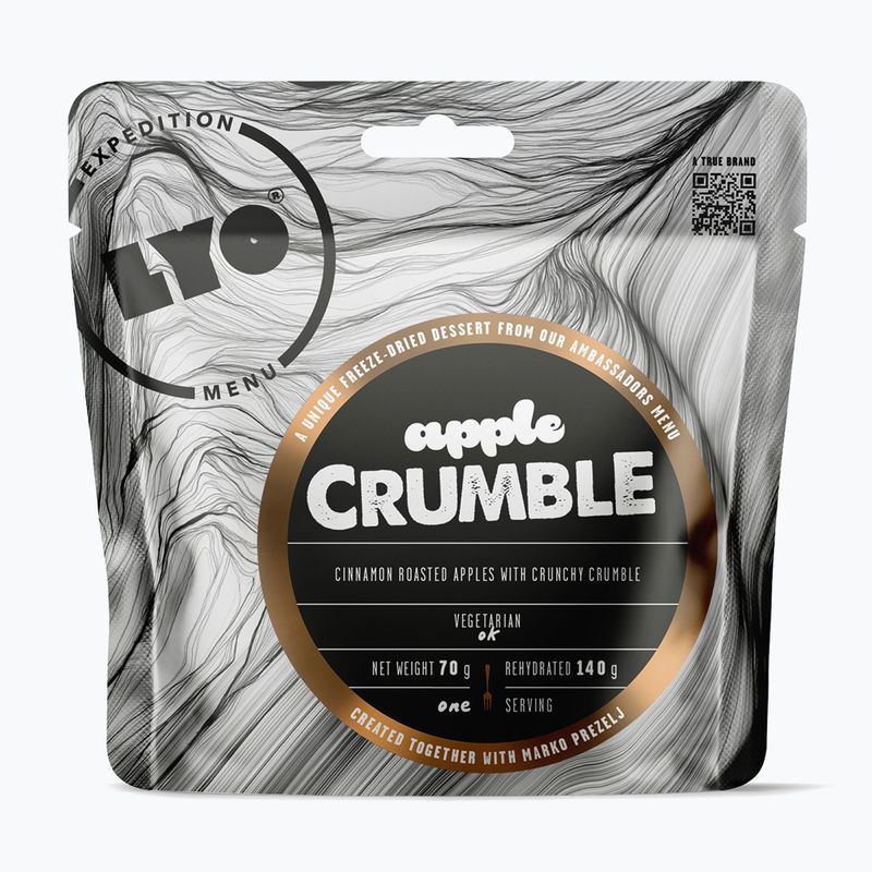 Mrazom sušené potraviny LYOFOOD Apple Crumble 140 g