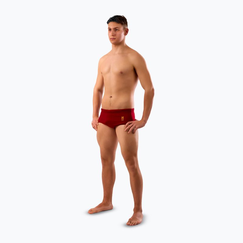 Pánske plavecké boxerky SWEEP Classic Rubin burgund 2