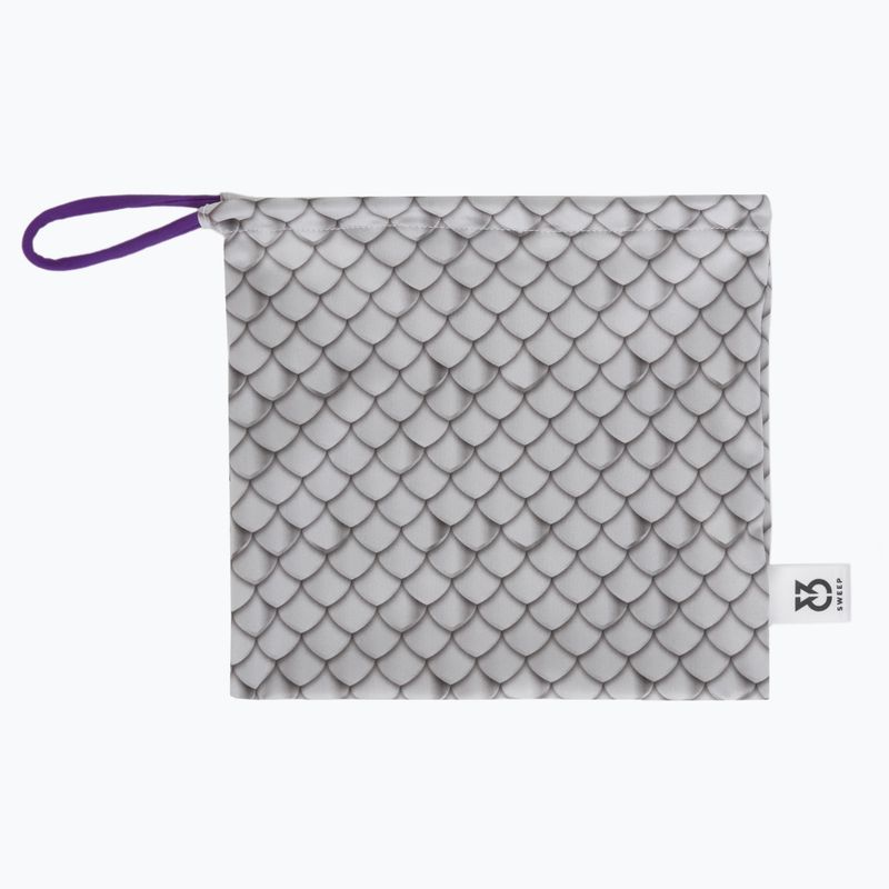 Pánske plavecké boxerky SWEEP Aqua Medusa white 4