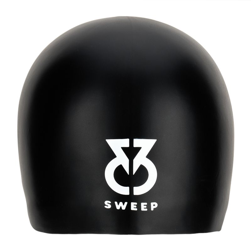 Plavecká čiapka SWEEP štartovacia black 3